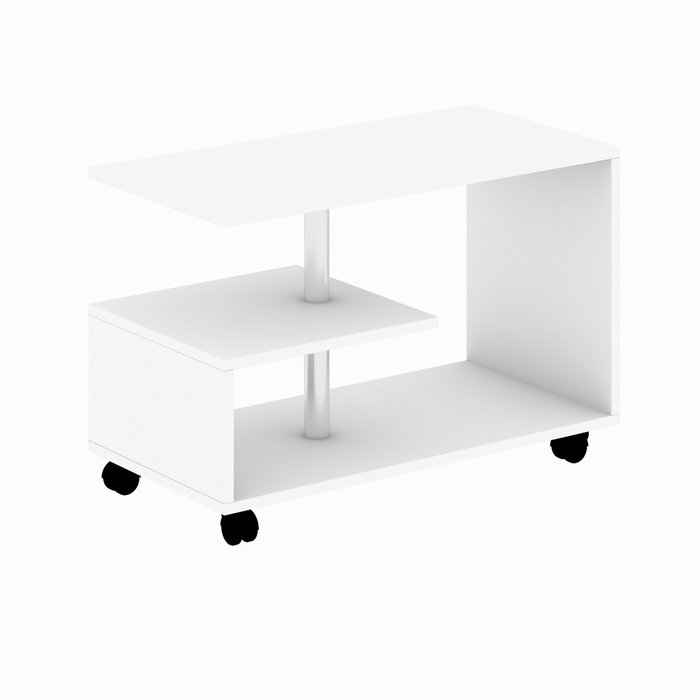 Hanah Home Karanfil - Mesa de centro Blanca Hanah Home Karanfil - Mesa de centro Blanca